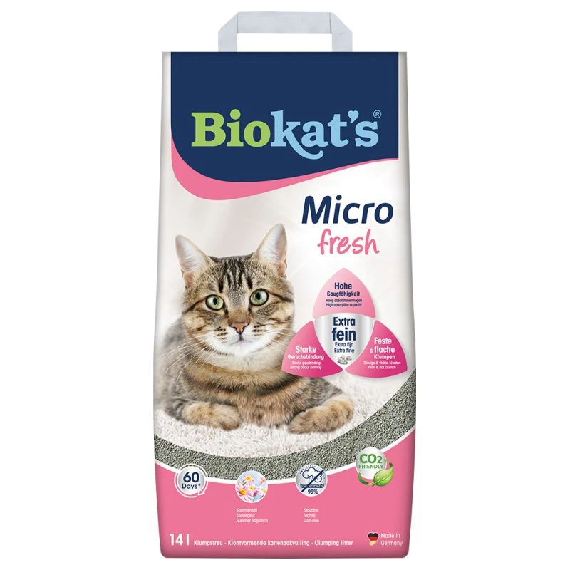Kattenbakvulling review #3: Biokats Micro Fresh Summerbreeze